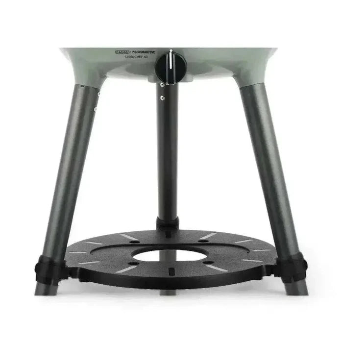 CADAC Carri Chef 40 BBQ with dome and carry bag, portable outdoor grill with built-in thermometer and adjustable legs