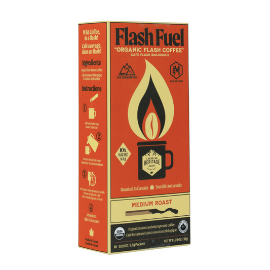 Calgary Heritage Roasting Co: Flash Fuel Instant Coffee - Single Serve Matchbox