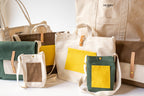Canvas Shoulder Bag Medium Brown