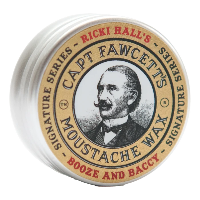 Captain Fawcett's Ricki Hall Booze & Baccy bartevoks / mustasjevoks