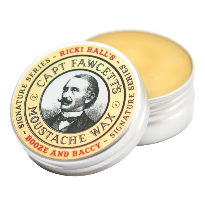 Captain Fawcett's Ricki Hall Booze & Baccy bartevoks / mustasjevoks