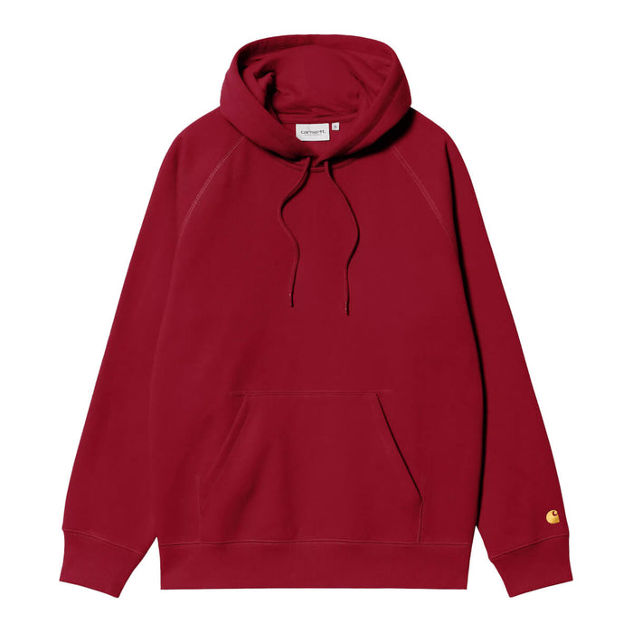Carhartt WIP Chase Hooded Scarlet/Gold
