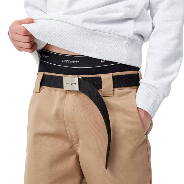 Carhartt WIP Cotton Trunks Black + Black (2er Pack)