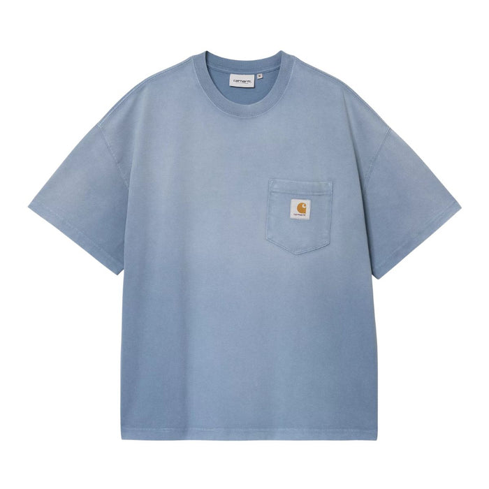 Carhartt WIP Hudson Pocket T-Shirt Sorrent Chalk Wash
