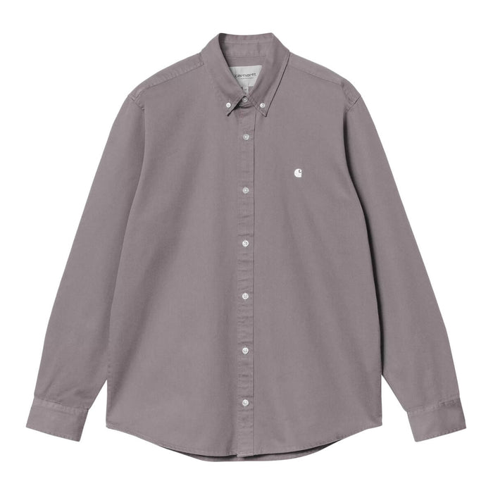 Carhartt WIP Madison Shirt Hemd Yosemite White