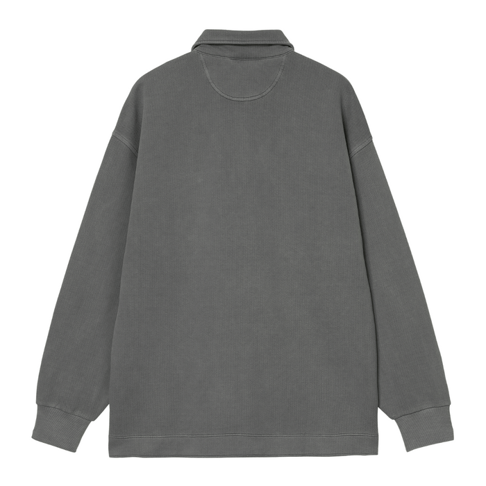 Carhartt WIP Pique Script Sweat Sleeve Black/White Garment Dyed