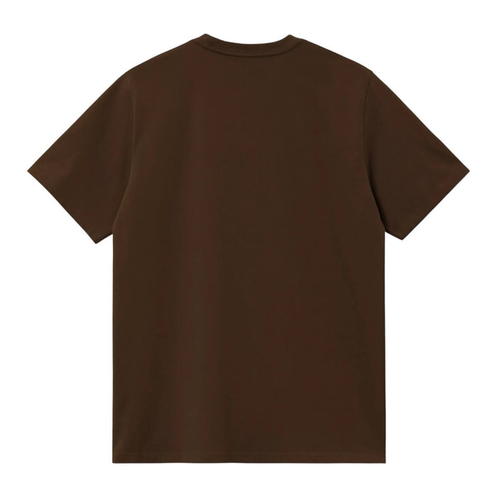 Carhartt WIP Script Embroidery T-Shirt Liberica/Air Sky