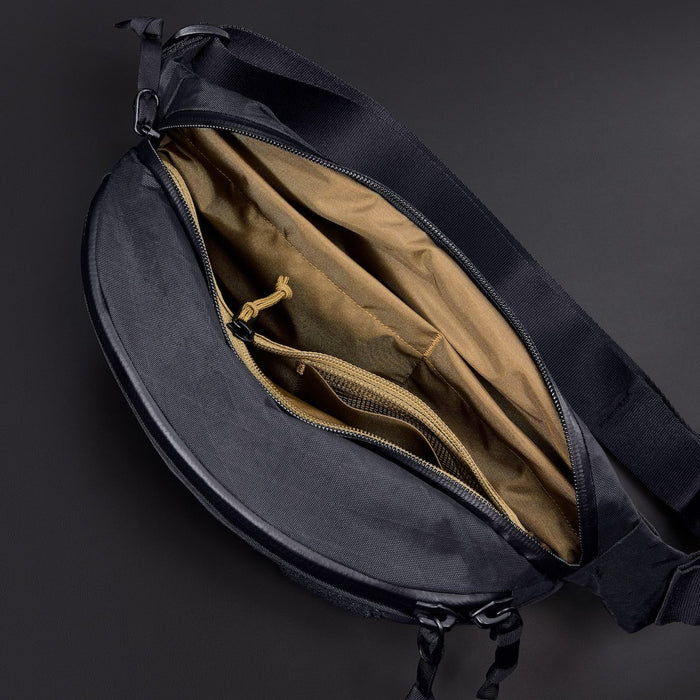 Civic Access Sling 2L CAS2 - X-Pac Black + Coyote Brown