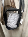 Clear Cross Over  Bag