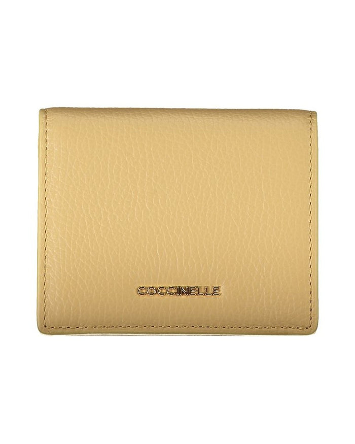 Coccinelle Beige Leather Women Wallet