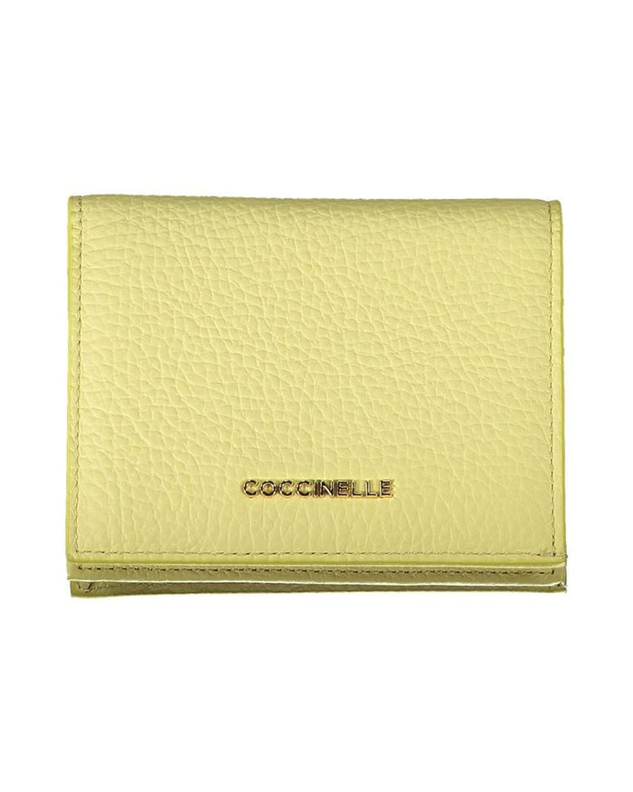 Coccinelle Giallo Leather Woman Wallet