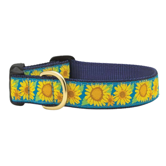 BRIGHT-SUNFLOWER-DOG-COLLAR