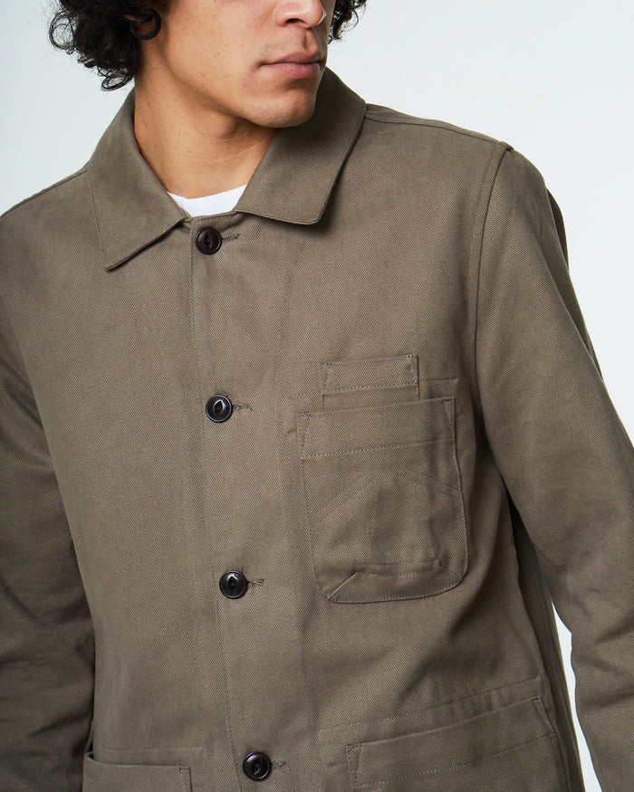 Combat Blazer Cotton Twill Lovat