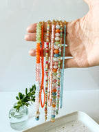 Cora Pastel Shell & Pearl Necklace
