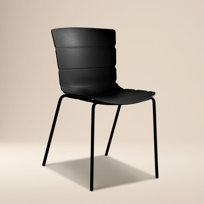 Corfu Dining Chair | Black | Set of 4