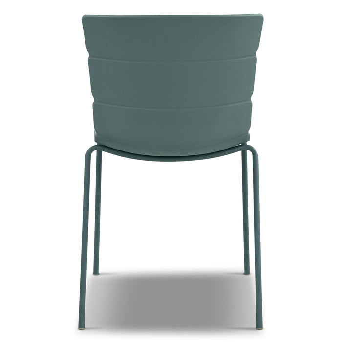 Corfu Dining Chair | Thyme Green | Set of 4