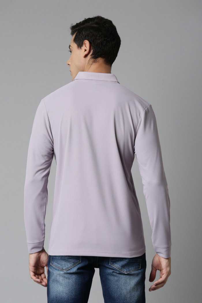 Cosmic Sky Full Sleeve Smart Tech Polo Full Sleeve T-Shirt Maxzone Clothing