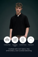 Crafted Polo - Black