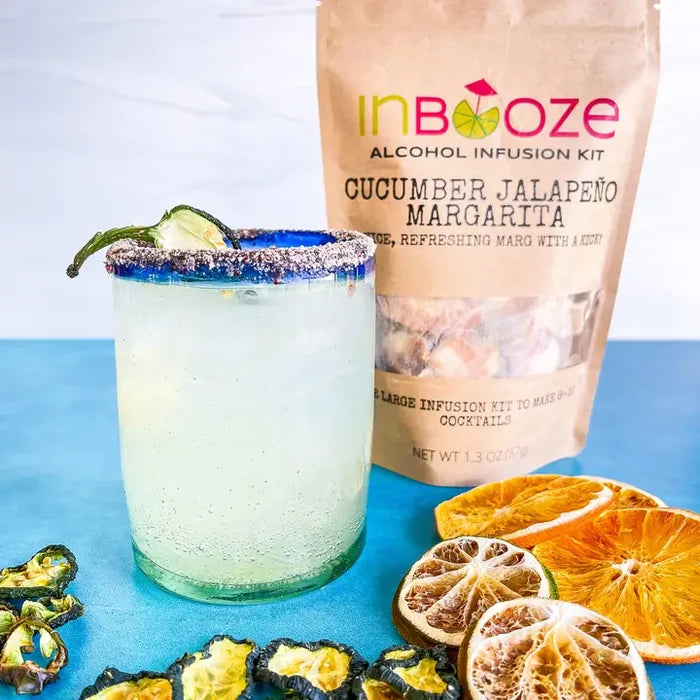 Cucumber Jalapeño Margarita Alcohol Infusion Cocktail Kit