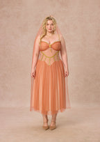 Curve&Plus Sahara Rose Corset Dress
