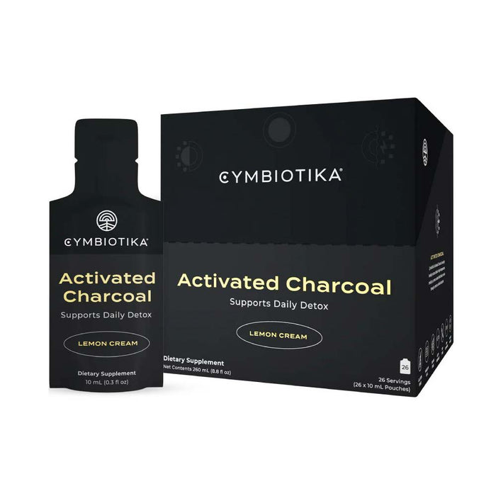 Cymbiotika Activated Charcoal - 26 x 10ml Pouches - L'Organic