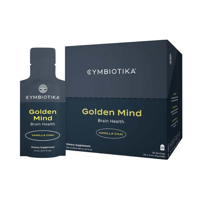 Cymbiotika Golden Mind Brain Health - 30 x 5ml Pouches - L'Organic