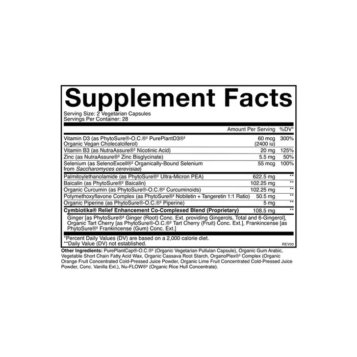 Cymbiotika Inflammatory Health - 56 Capsules - L'Organic