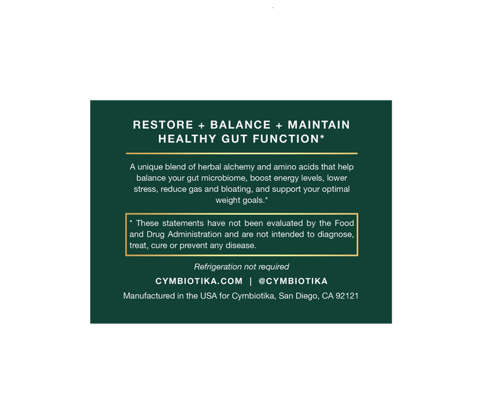 Cymbiotika Probiotic Capsules - 90 Pack - L'Organic