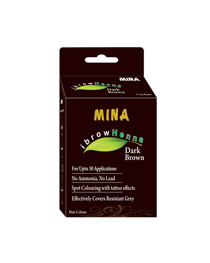 DARK BROWN mina henna