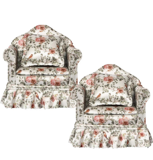 Doll House- Pair of Chairs