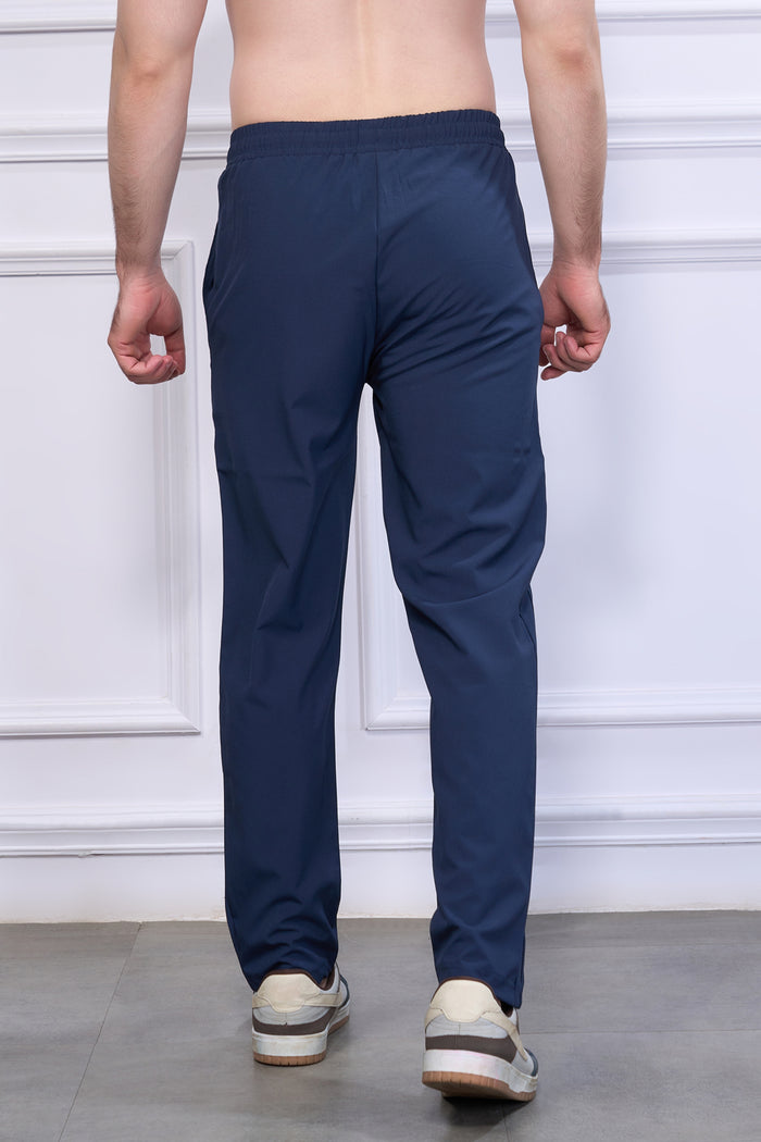 Drawstring Teal Navy 365 Track Pant