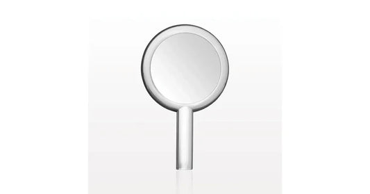 Dual Sided Handheld Mirror, Clear (large)