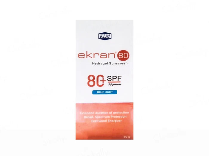 Ekran 80 Hydragel Blue Light Sunscreen SPF 80+ PA++++