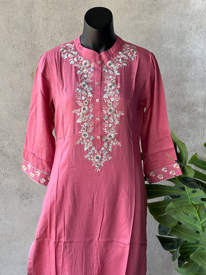 Embroidery Rayon kurti