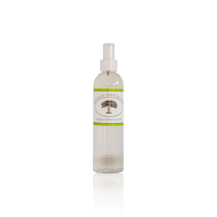 Turn your shower into a luxurious spa experience. Natural body spray scented with essential oils. Made on Vancouver Island in BC, Canada.