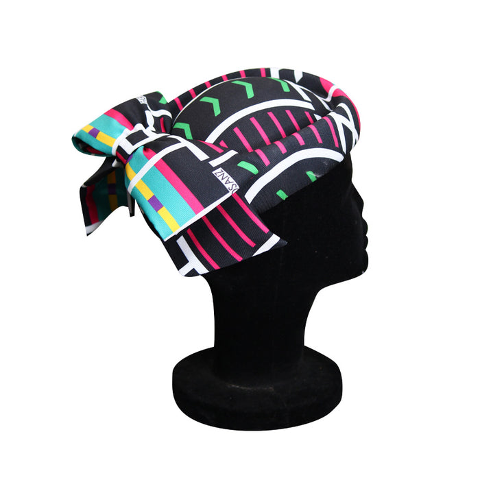 Fabrosanz: Venda Print Bow Hat