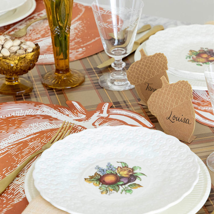 Fall Paper Decorations- Pumpkin