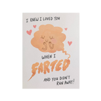 Fart Love Card