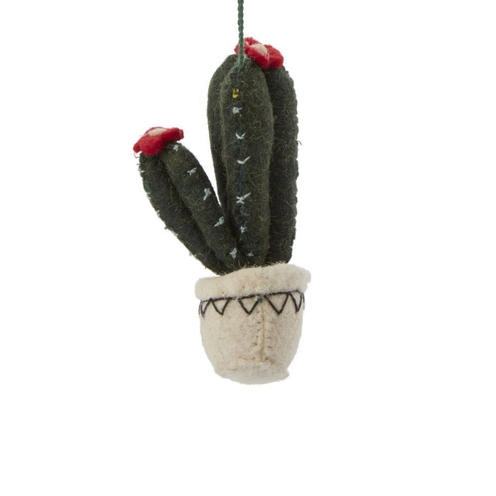 Festive Cactus Ornament