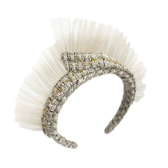 Fira Tulle Crown Headband - Petite Maison Kids