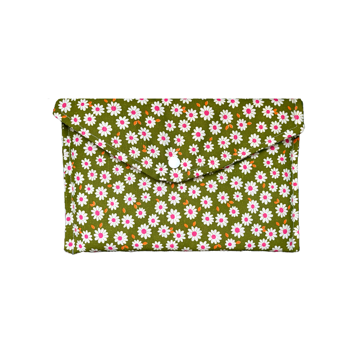 Flower Power, Daisy Edition Large Pouch