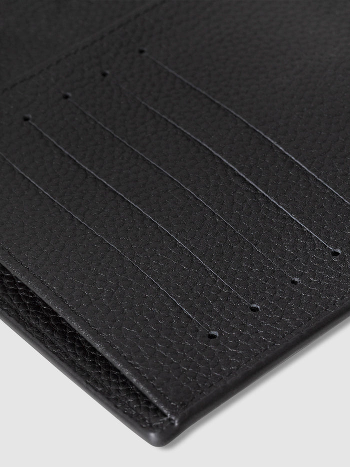 Closeup of credit card slots.