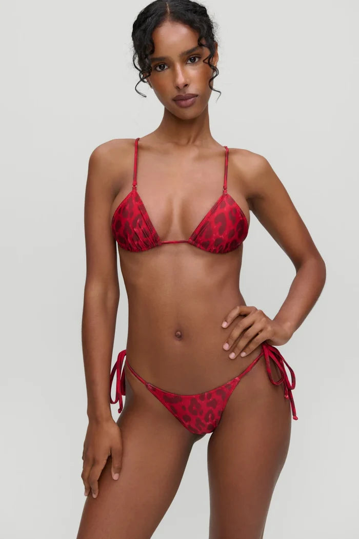 Frankies Bikinis - Elena Satin Top (Shopaholic)