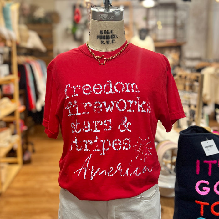 Freedom & Fireworks Tee