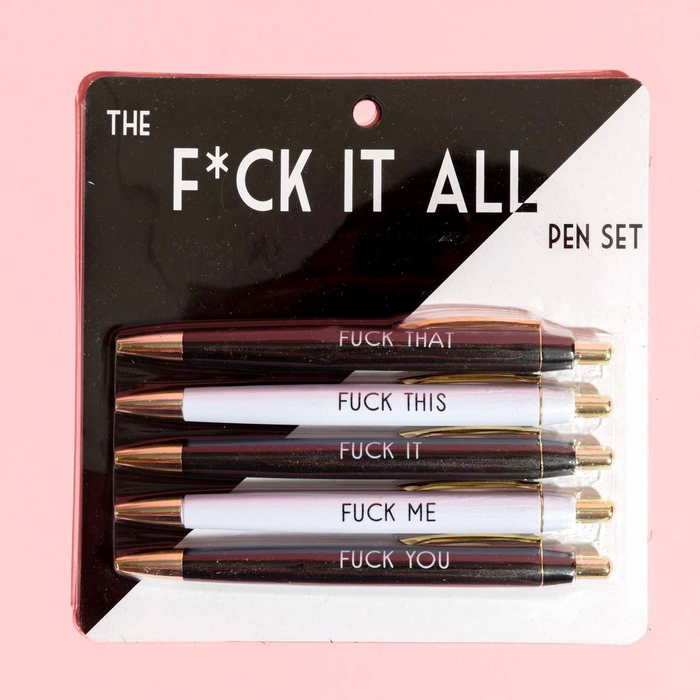 Fuck it All Pen Set