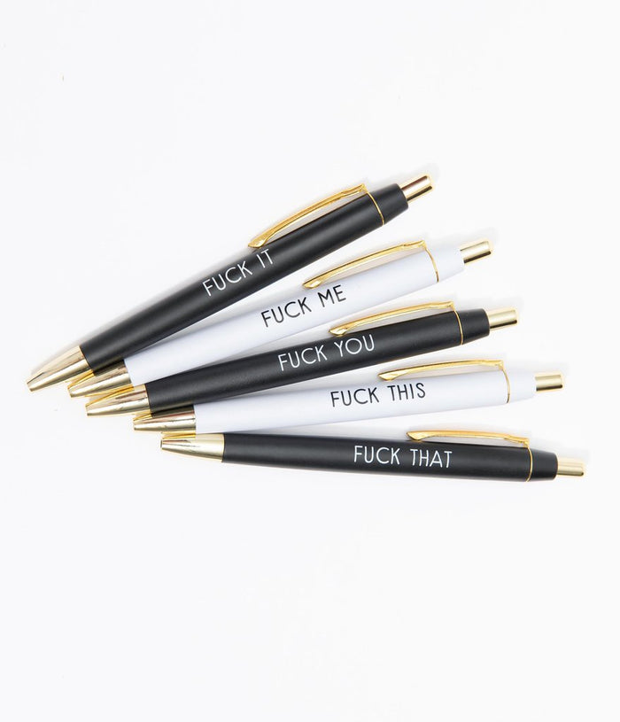 Fuck it all pen set