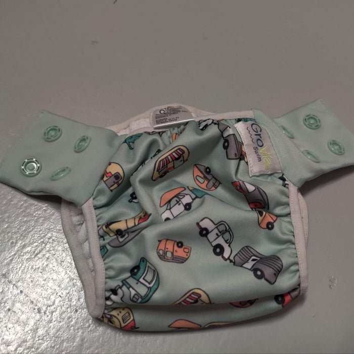 GENTLY USED GroVia Swim Diaper - Adventure, Size 1