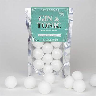 Gin & Tonic Bath Bombs