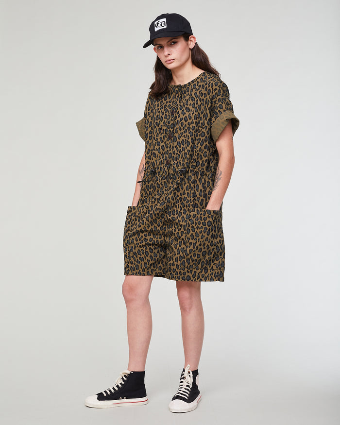 G.o.D Expedition Suit Cheetah Cotton Khaki