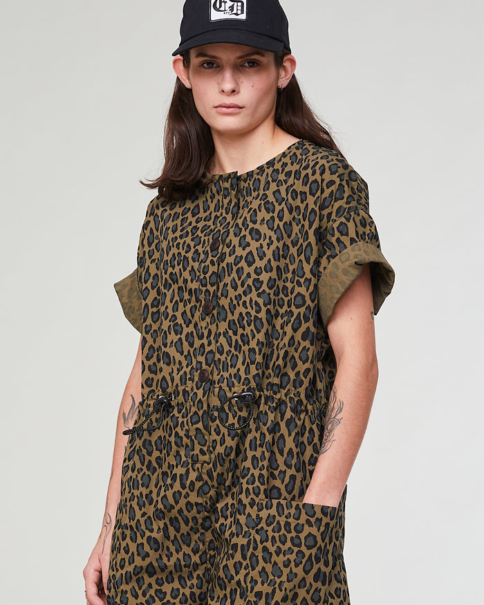 G.o.D Expedition Suit Cheetah Cotton Khaki